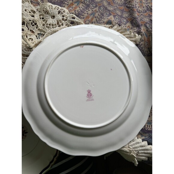 Set of 2 Antique Minton for Tiffany & Co Plates Gold Cobalt Bone China Numbered - Picture 11 of 16